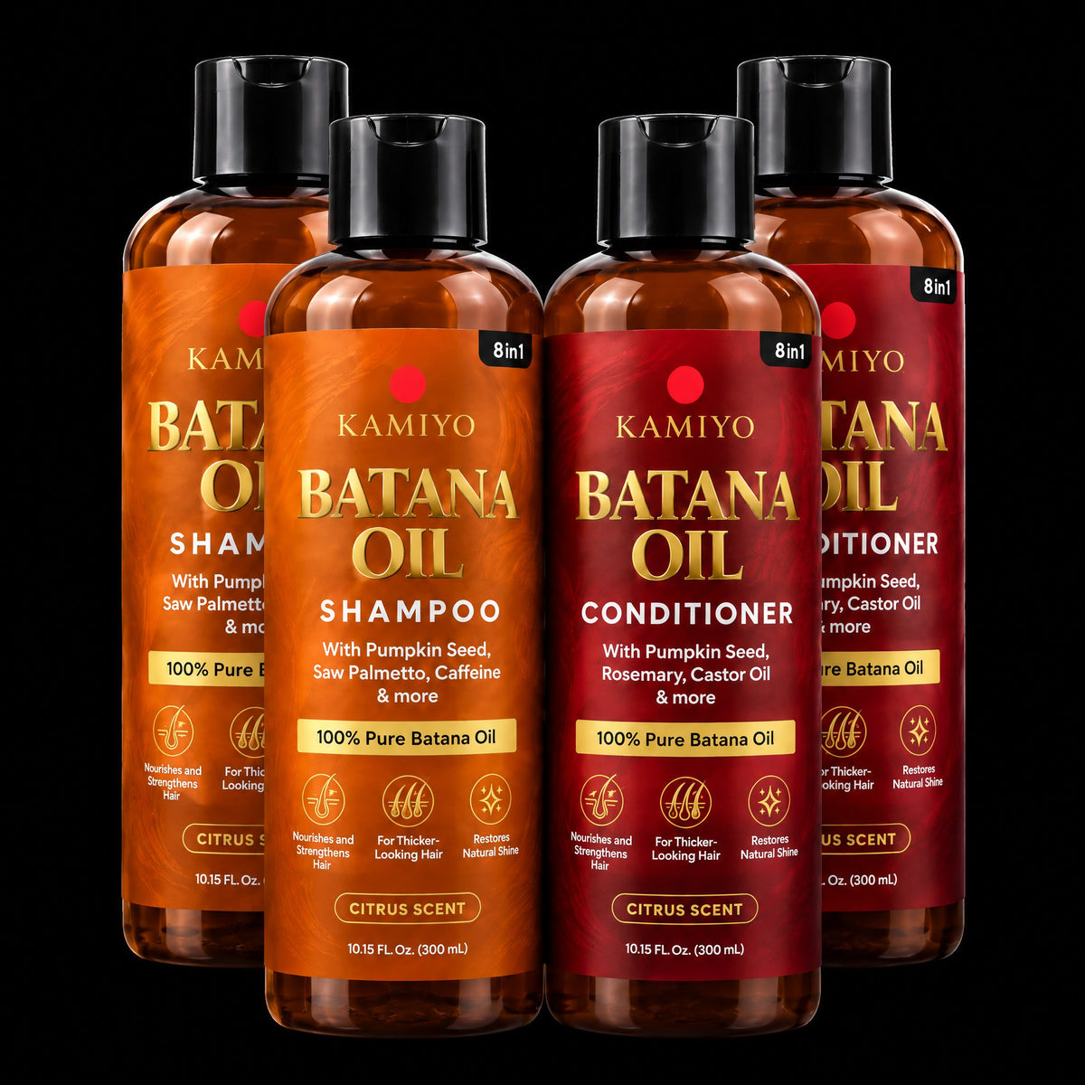 Kamiyo Batana Oil Shower Set, 2 sets bundle